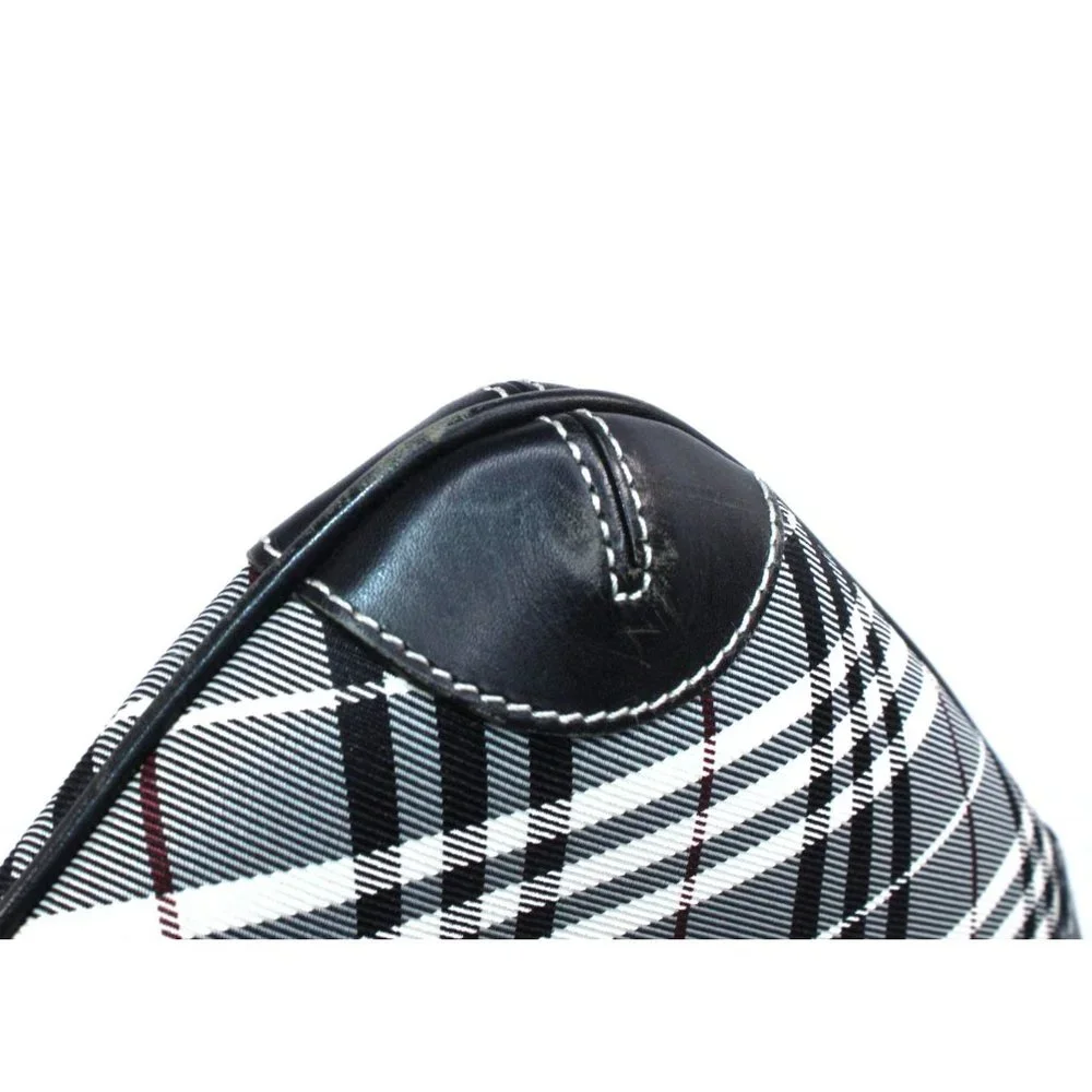 Burberry Black and white Check Crossbody Bag - Picture 3 of 9